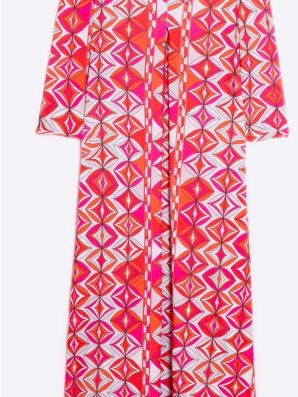 Vilagallo Retro Geometric Print Dress size 46